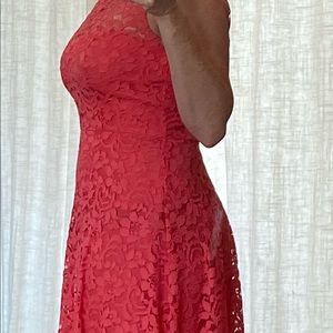 Beautiful fit and flare lace dress